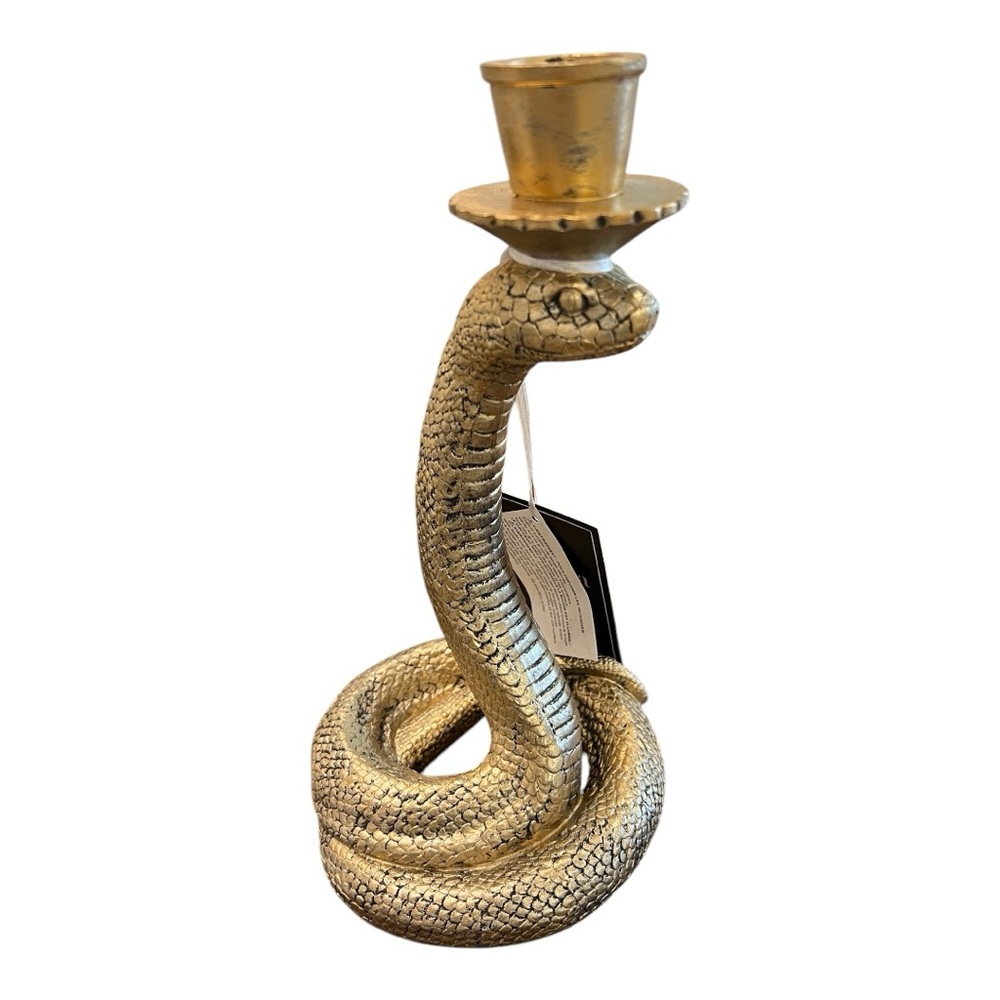 Martha Stewart Halloween Snake Serpent Candle Holder